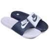 Nike Benassi JDI Mismatch Slide Sandals Unisex Footwear Blue White 818736-410