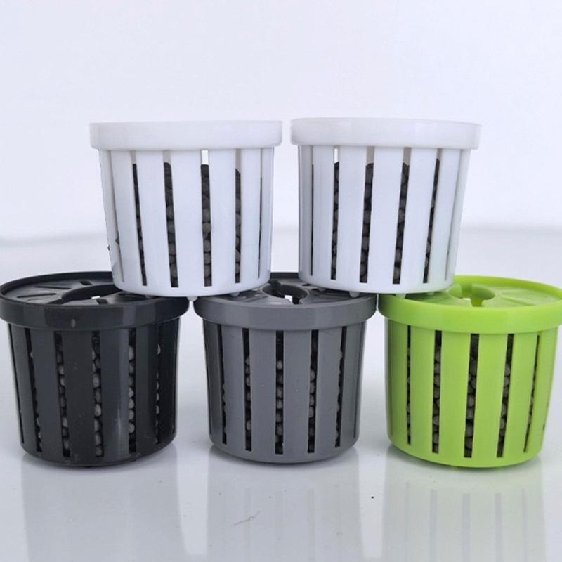 16pack Hydroponic Planting Basket Soilless Cultivation Net Pot Pot Cup for Home and Commercial Aquariums