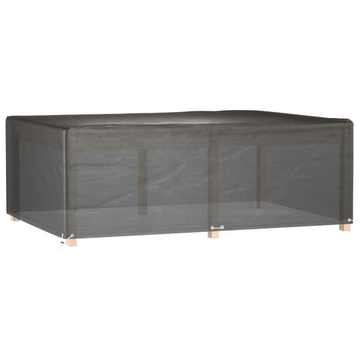 VidaXL Garden Furniture Covers 2 Pcs 12 Eyelets Rectangular 3155354