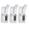 3Pcs Linear Presser Foot Wear Resistance Stainless Steel Sewing Tools for Replace Old Sewing Machine Accessories