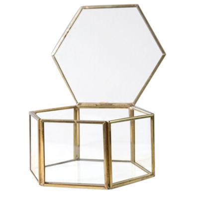 GLASS TOP BURLAP RING BOX WOODEN JEWELRY BOX DISPLAY CASE Burlap SHOWCASE TRAY