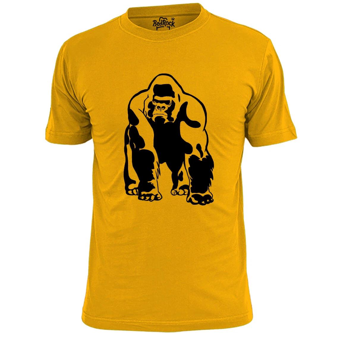 Mens Gorilla Stencil V 2 T shirt Wildlife Nature Animals Ape S