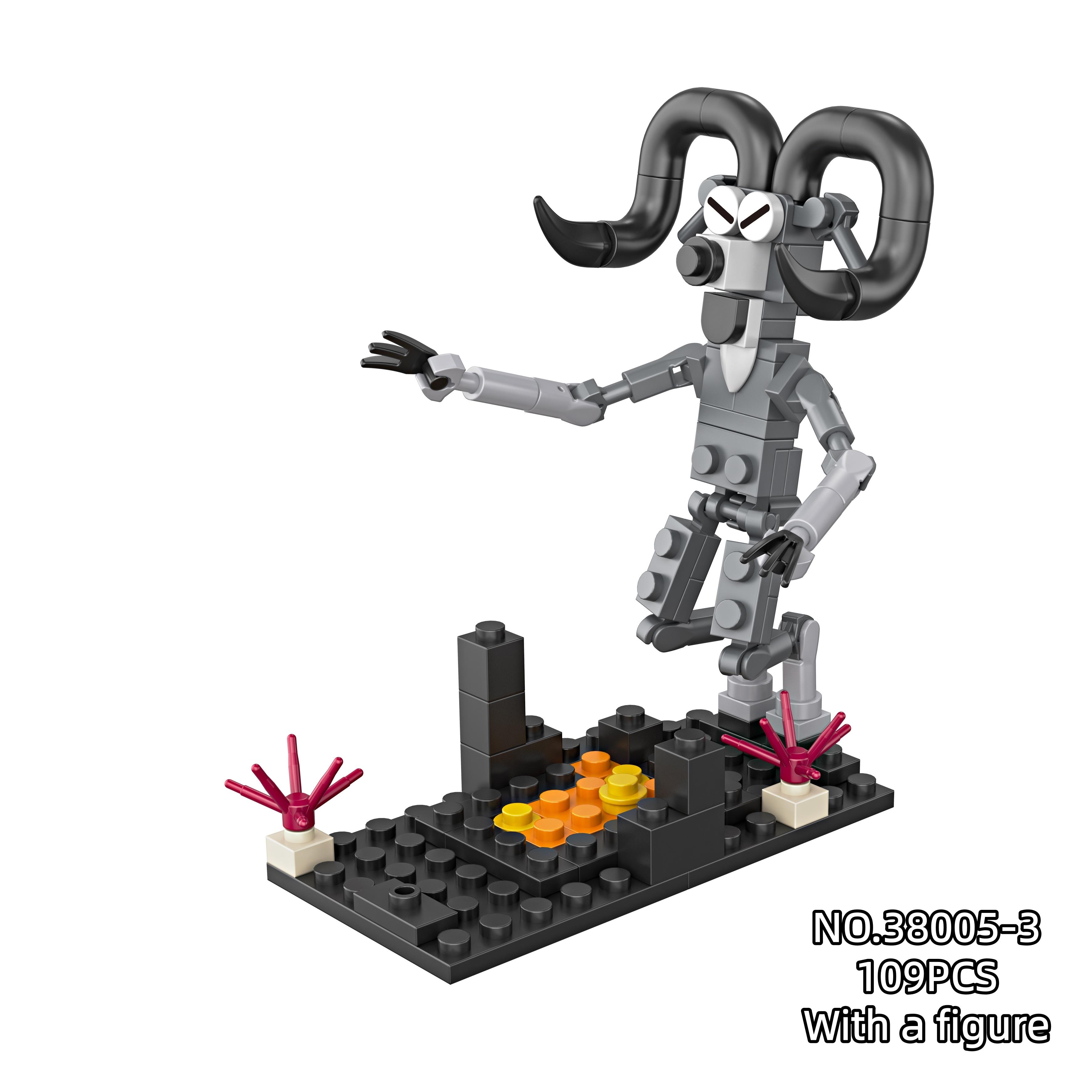 

99 Night Game Night Horror Building BlocksIn The Forest Deer Monster Bricks for Boys Toys Birthday Christmats Gifts