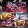 Game Elegant Wuthering Waves Colette Mouse Pad Large Thick Desk Pad Stitched Edges Gaming Mouse Mat For Pc