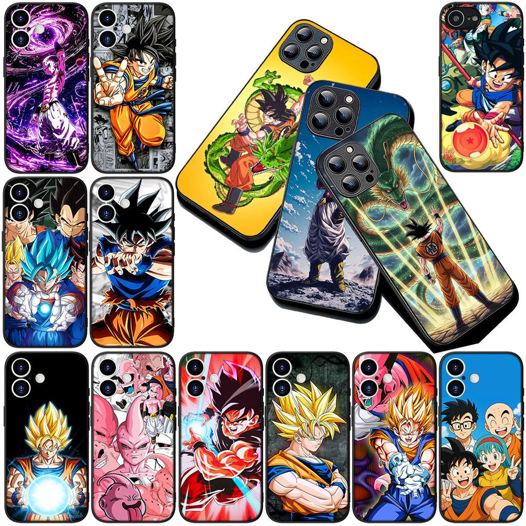 Cover for Samsung Galaxy S24 S25 S23 FE Ultra Plus S7 Edge S25+ S23+ A56 5G Phone Case Super Majin Buu Dragons Gokus Balls