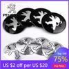 2026 Hete Auto Sticker 4 Stuks 56mm Auto Styling Wielnaafdop Stickers Auto Tuning Accessoires Voor Peugeot 207 3008 206 208 308 307 407