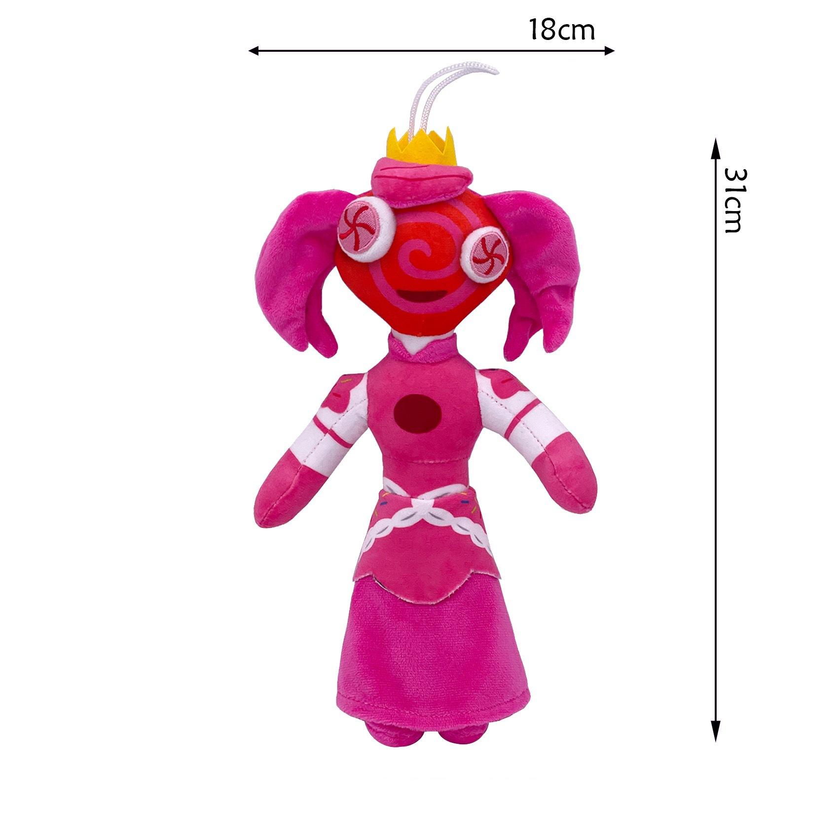 

Удивительный цифровой цирк Jax Plush Pomni Ragatha Gangle Kinger Caine Gummigoo Plushie Dolls Мягкие игрушки Рождественские детские подарки