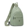 Solid Color Backpack Multi-functional Chest Bag Women's Shoulder Crossbody Bag