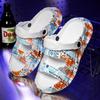 New Fashion Men Slippers Print Men Slides Male Summer Shoes Thick Sole Comfortable Home Outdoor Stylish Massage Shoes Hot Sale