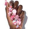 Chic Celebrity Style Wearable Nail Art: Long Water Pipe Design, Exaggerated Accessories To Enhance Nail Shape, Spicy Girl Fashion.