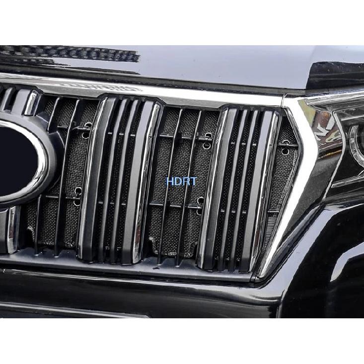 Car Styling Front Mesh Grille Ert Trim Ect Screen Anti Bug Net Cover Accessories For Toyota Land Cruiser 300 LC300  +