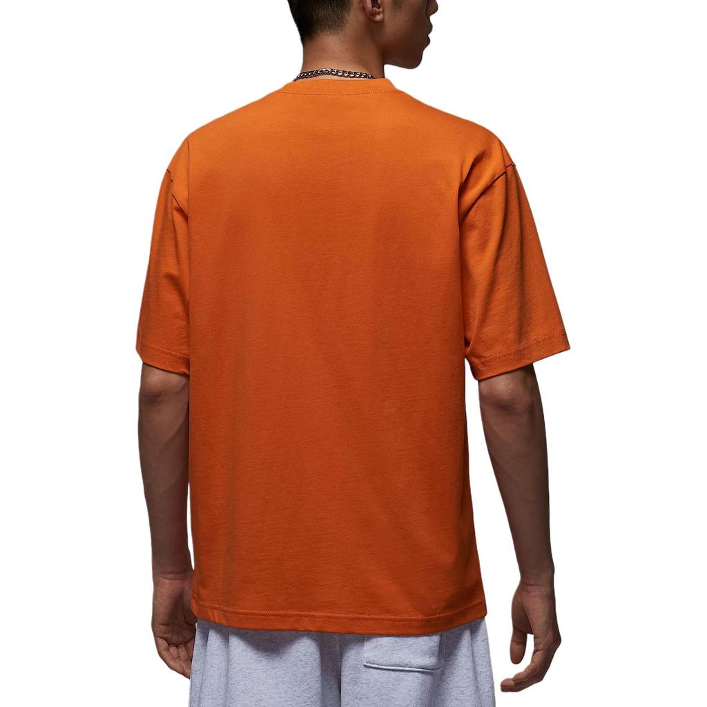 Jordan T-shirt Girocollo Morbida a Maniche Corte con Logo Brooklyn Uomo T-shirt HV3895805