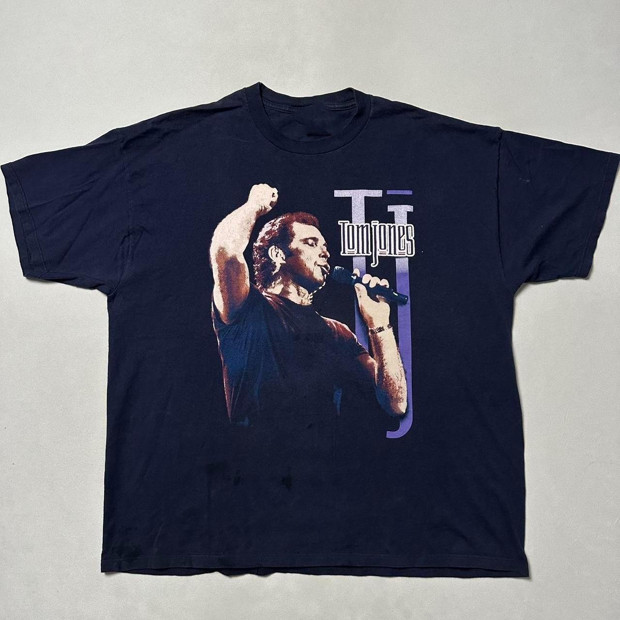 Tom Jones navy live in conert Unisex Shirt s-5XL LO693 L