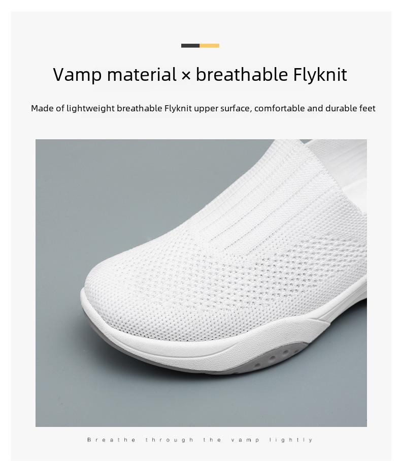 2025 Women's Breathable Mesh Plus Size Flat Casual Shoes