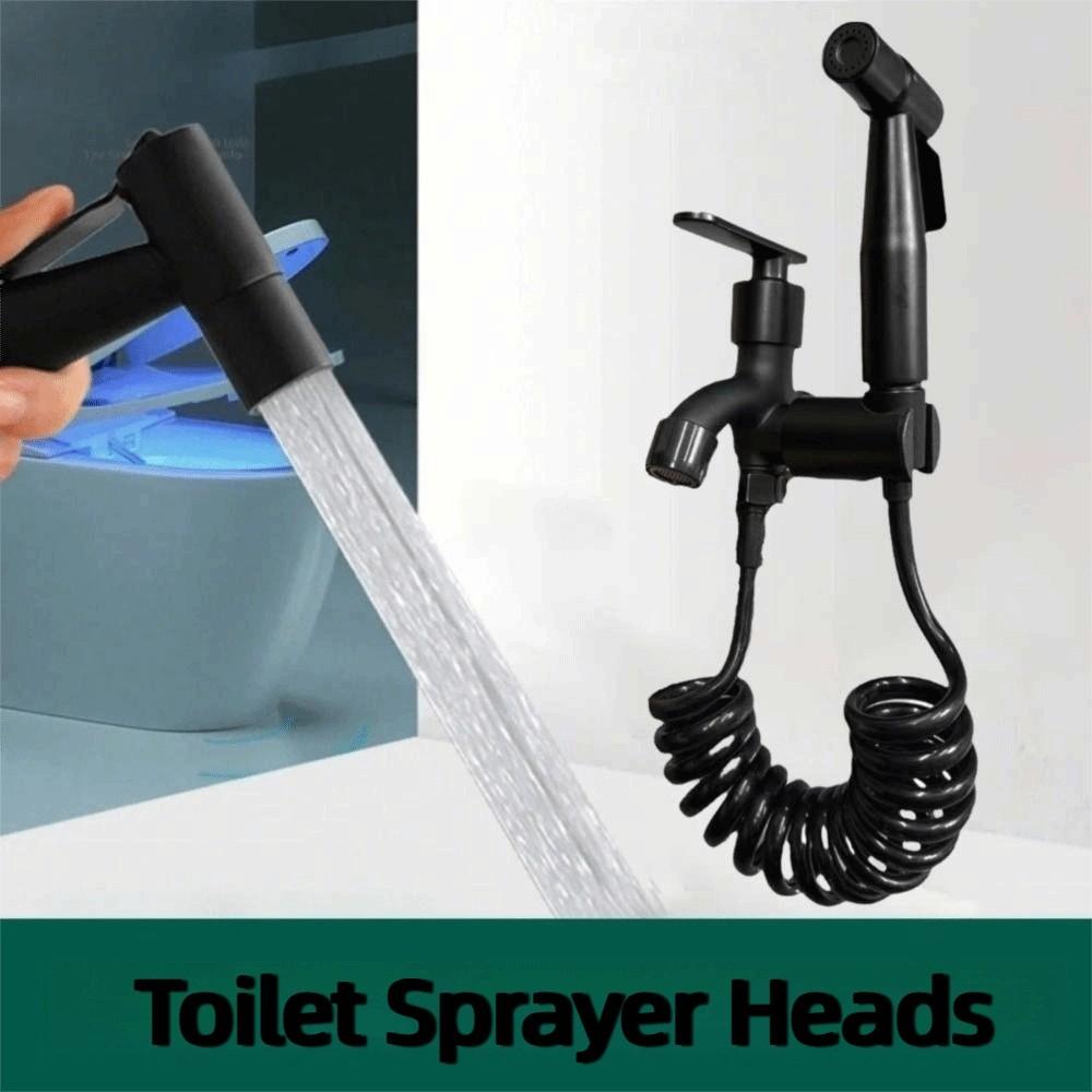 Adjustable Toilet Sprayer Heads High Pressure Baby Diaper Cleaner  Feminine Wash