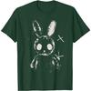 Creepy Cute Bunny Rabbit Alt Goth Grunge Horror Aesthetic T-Shirt