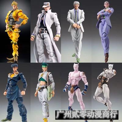 22 TYPES Anime Jojo Bizarre Adventure Kujo Jotaro Dio Brando Diavolo Bruno Bucciarati Leone Abbacchio Jolyne Cujoh Action Figure for Daily Enjoyment