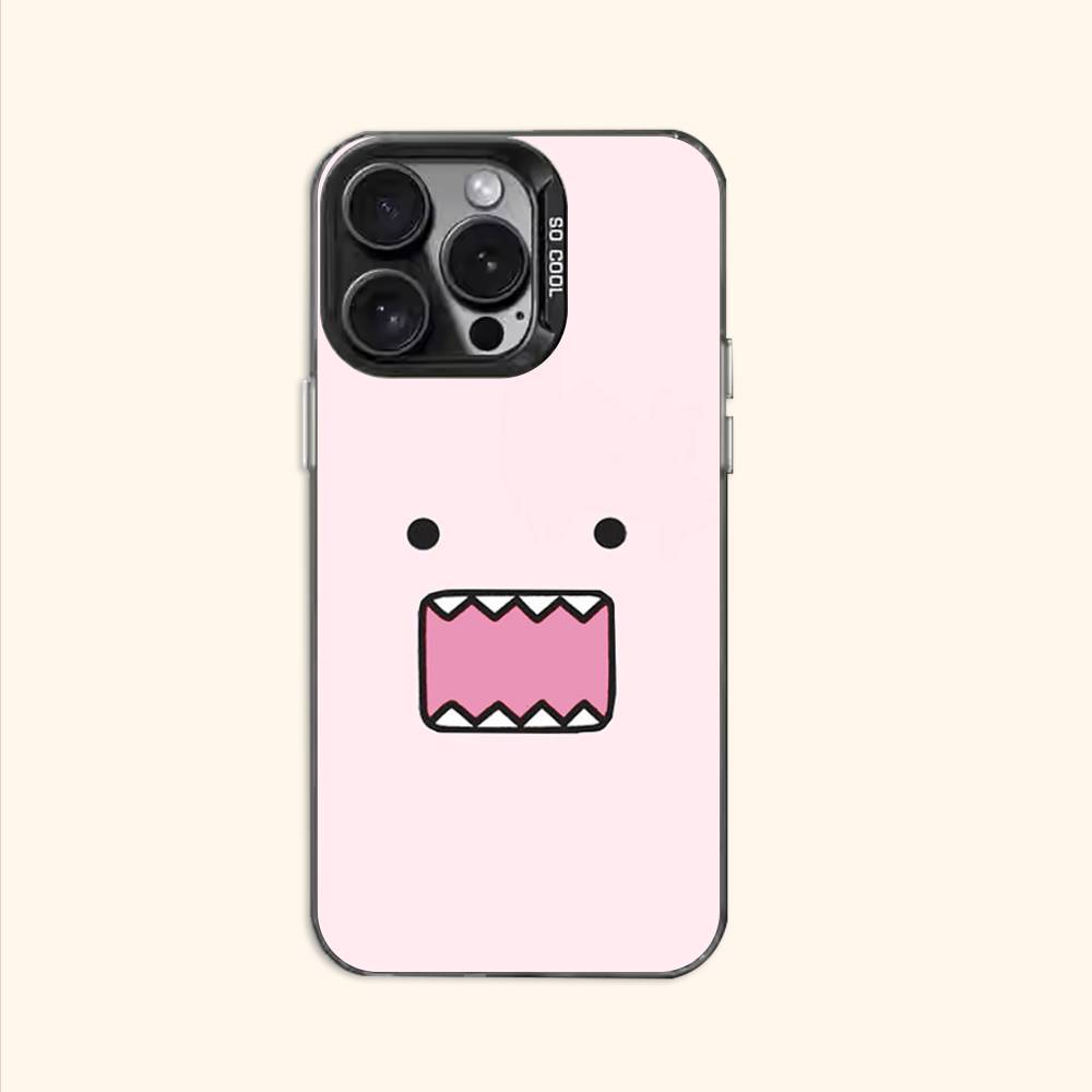 Cute D-Domo K-Kun Case for iPhone 11 12 13 14 15 16 17 Pro Max XS X XR Cover