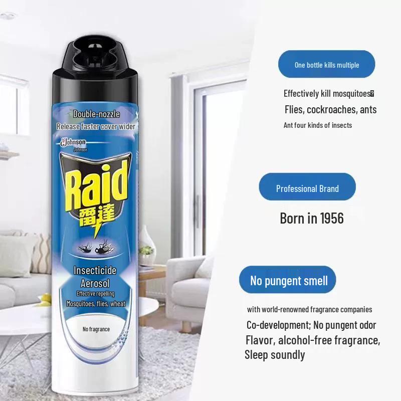 Radar Unscented Insecticide Aerosol - 600ml: Mosquito & Cockroach Killer, Insect Repellent.