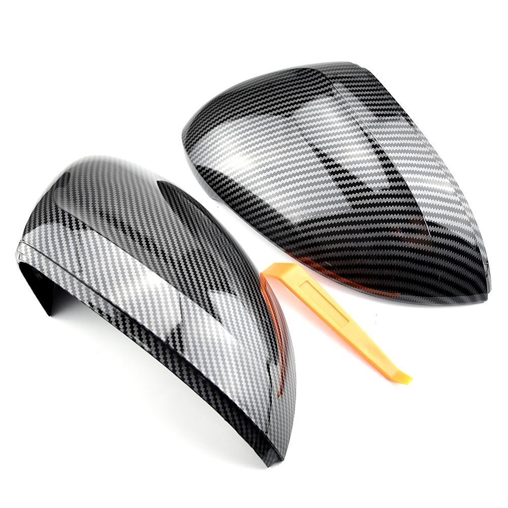 2 Pezzi Copri Specchietto Retrovisore Laterale Sostituzione per VW Passat B8 2015- Arteon 2016- 3G0857537H 3G0857538H Accessori Auto