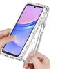 For Samsung Galaxy A55 5G Case Precise Cutouts Acrylic TPU Clear Phone Cover with Laser-printed Film