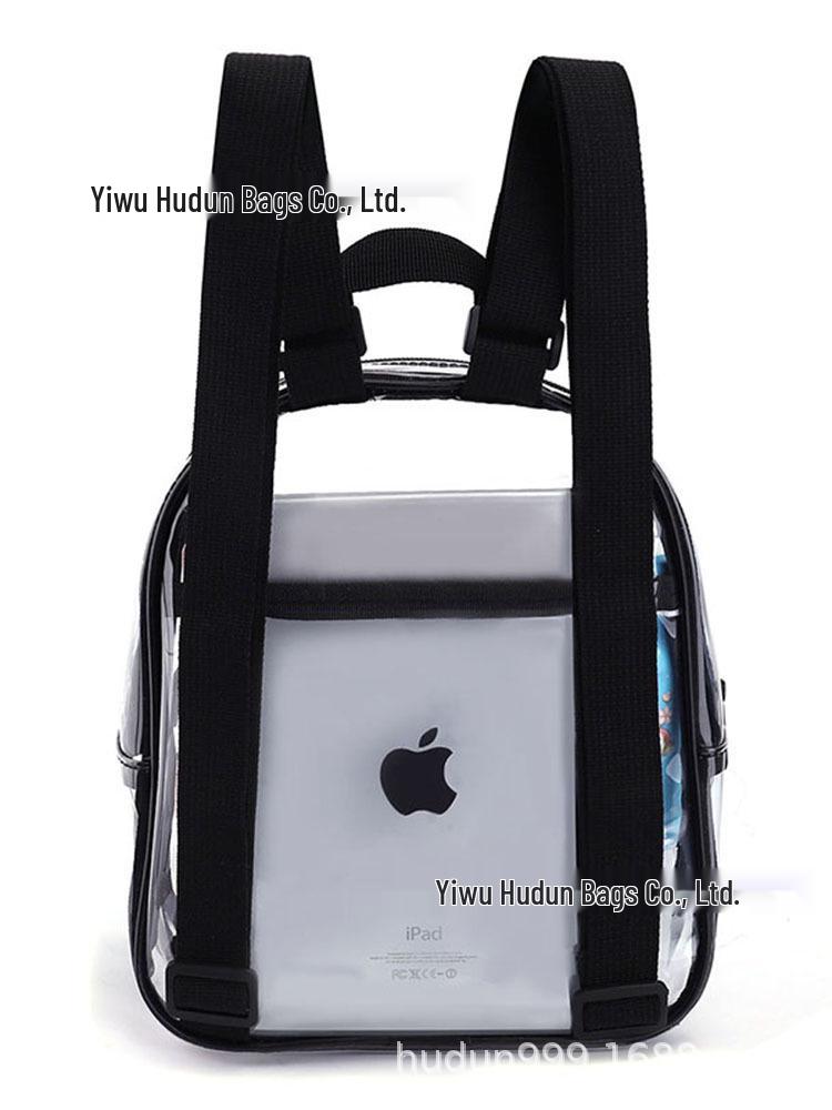 2023 Mini Transparent Jelly PVC Backpack - Waterproof, Summer-Ready Student Bookbag