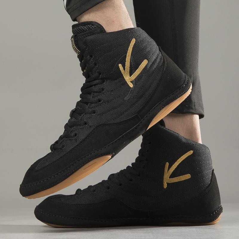 Vysoké Pánské Boxerské Boty Prodyšné Bojové Zápasnické Boty Dámské Protiskluzové Sanda Tenisky Síťované Boxerské Tréninkové Boty