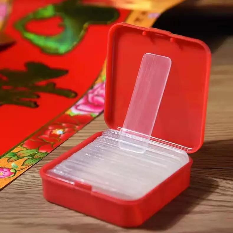 

Немаркированный прочный двухсторонний клей для весеннего фестиваля, Рождества, Хэллоуина, домашнего декора, поделок своими руками белый