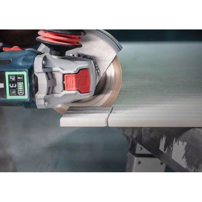 Disque à tronçonner diamanté Expert HardCeramic 115x22,23x1,4x10mm - BOSCH - 2608900654