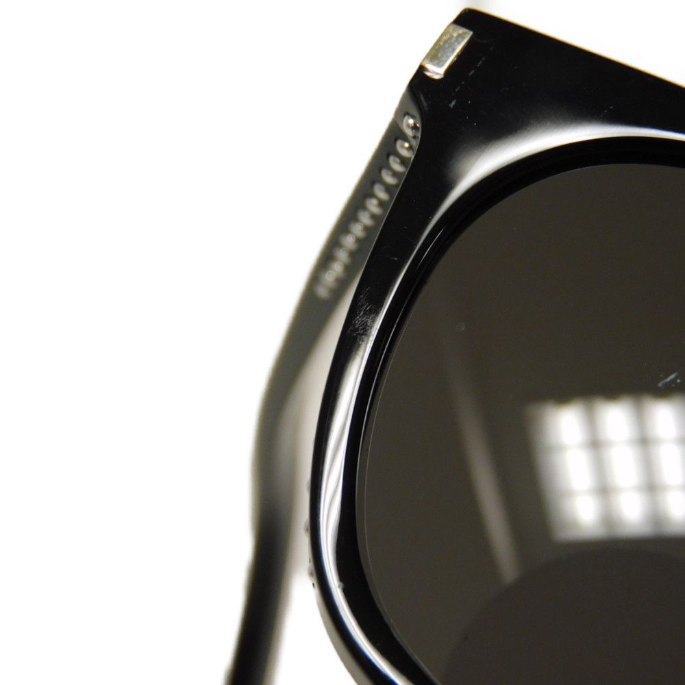 Used 9921 Studded Wellington Shoes SL28 037 7968 Clear Black Silver Logo Black Unisex from Japan AUTHENTIC