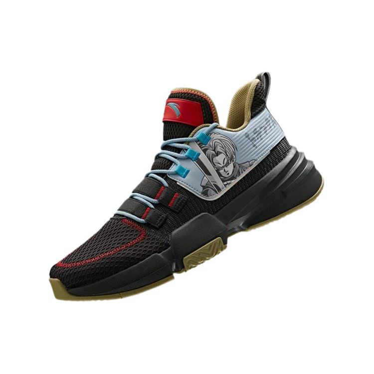 Anta Dragon Ball Super X  Trunks Basketball Shoes Men Sneakers Black Gray 112021615-4