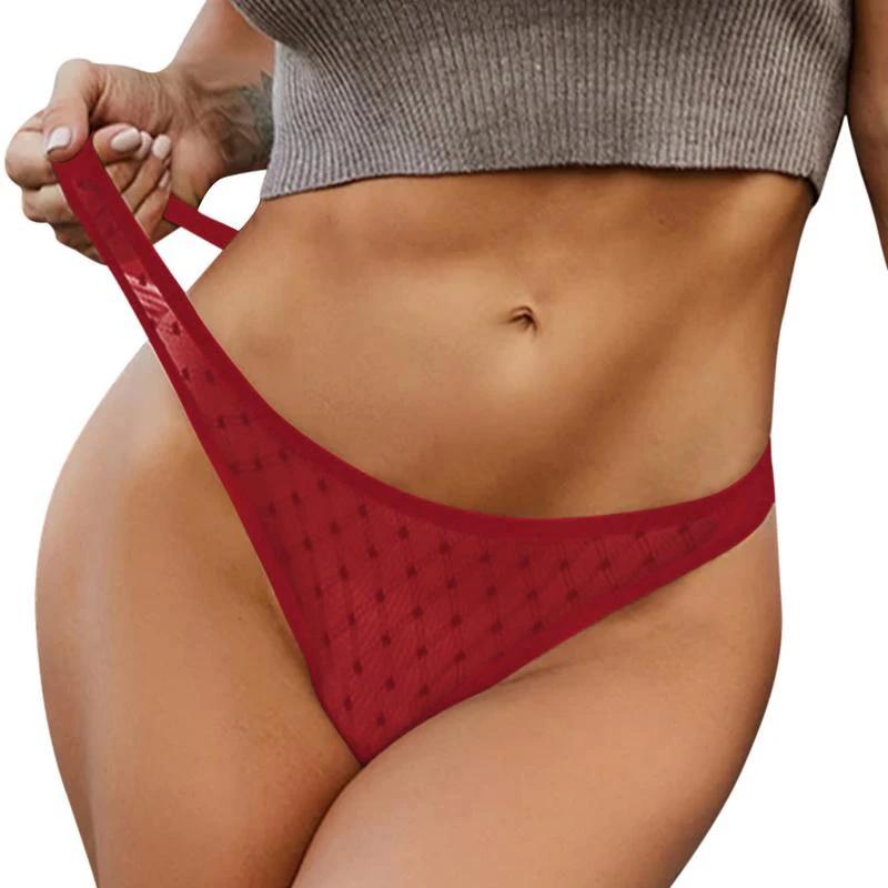 Fashion Hollow Out Underwear Sexy Thongs Invisible Low-Waist Panties for Women Seamless Breathable Lingerie Briefs Lace G-String