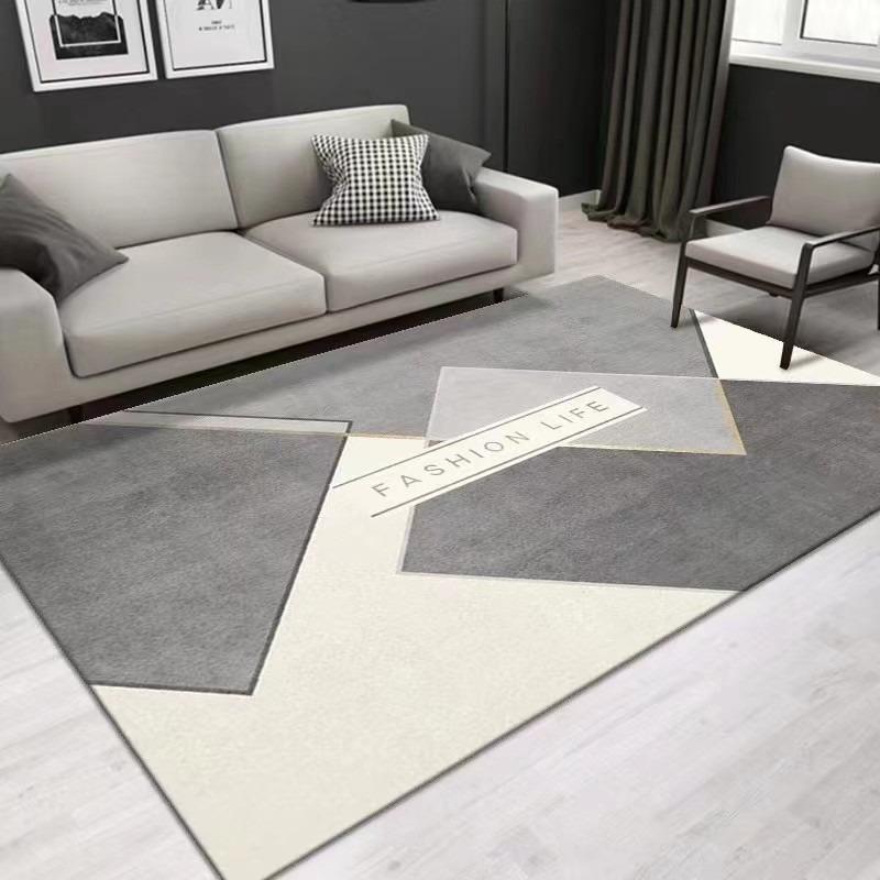 Simple Nordic Style Carpet Living Room Sofa Bedroom Bedside Study Kitchen Entrance Door Rug Non-slip Modern Home Decor Mat