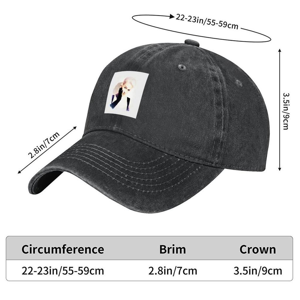 2026 Martine Carol Baseball Cap Hard Hat |-F-| Rave Horse Hat Hats Woman Men's