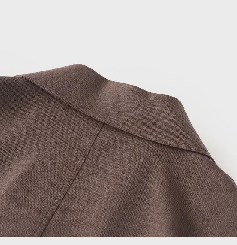 French Commuter Chic: Premium Light Luxury Women's Suit Dress