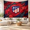 Atletico Madrid Wall Tapestry, Soft Fabric Wall Hanging, Decorative Backdrop For Bedroom Home Wall Art
