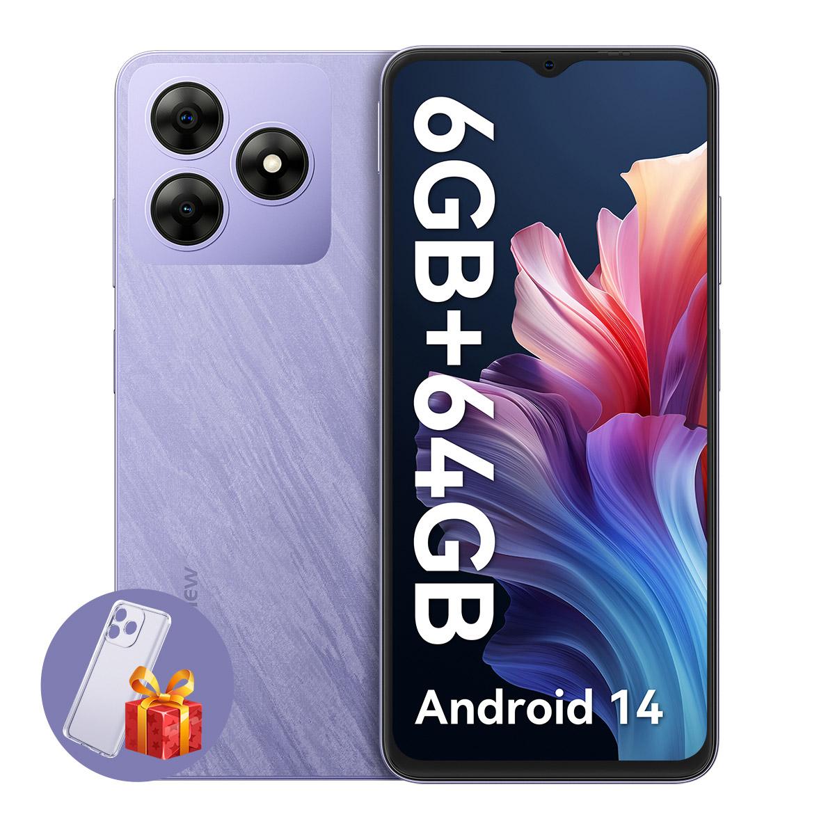 kaco　Blackview WAVE 8C 64GB 8GB RAM Blackview Wave 8C Smartphone 6.56 cala HD + IPS Display 2GB+