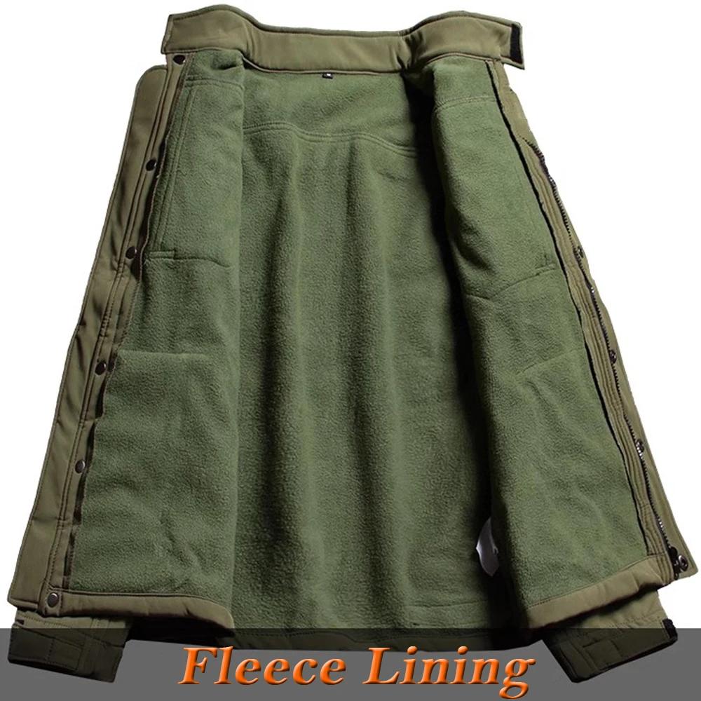 Windproof Waterproof Biker Suit Men Jacket Pants Sets Winter Shark Skin  Soft Shell Uniform Warm Fleece Coats