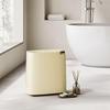 Light Luxury Pop-Up Lid Trash Can for Bathroom, Kitchen & Living Room - Large Capacity