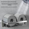 Huijia Space Aluminum Punch-Free Bathroom Storage Shelf