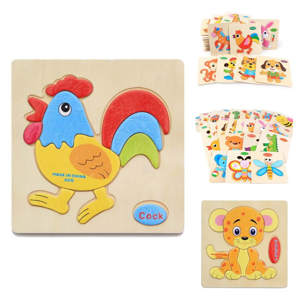 Premium Quality Wooden Puzzle Educational Developmental Baby Kids Training Toy With Fashion Style