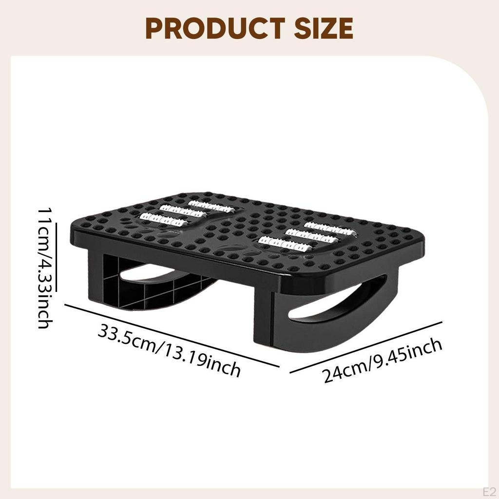 Footrest for Under Desk At Work,Foot Nursing Stool Rocking Comfortable Step Support