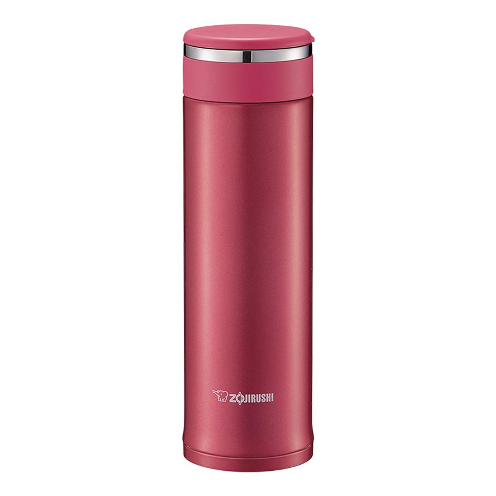 

ZOJIRUSHI Water Bottle Screw Stainless Steel Mug Clear Red 0.48L SM-JE48-RC