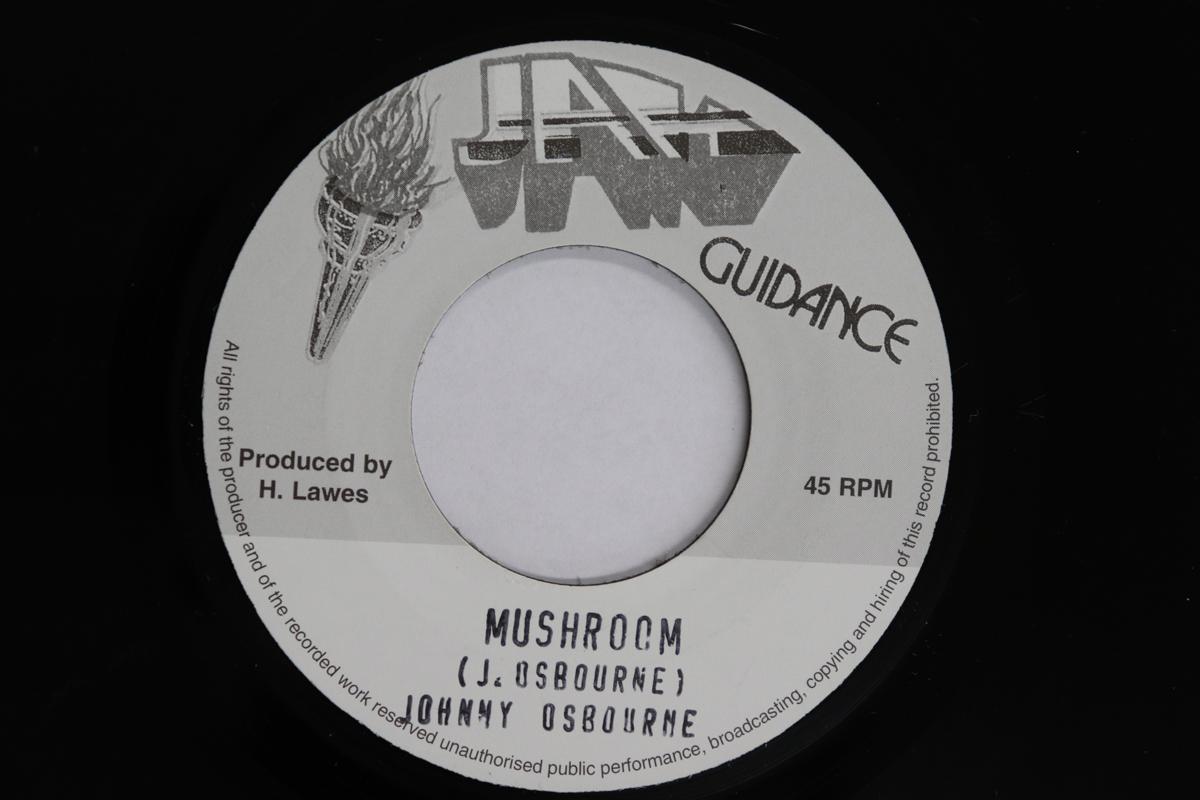 

7inch Record JOHNNY OSBOURNE Mushroom JG071 JAH GUIDANCE 2006 UK Reggae Ska Dub Used