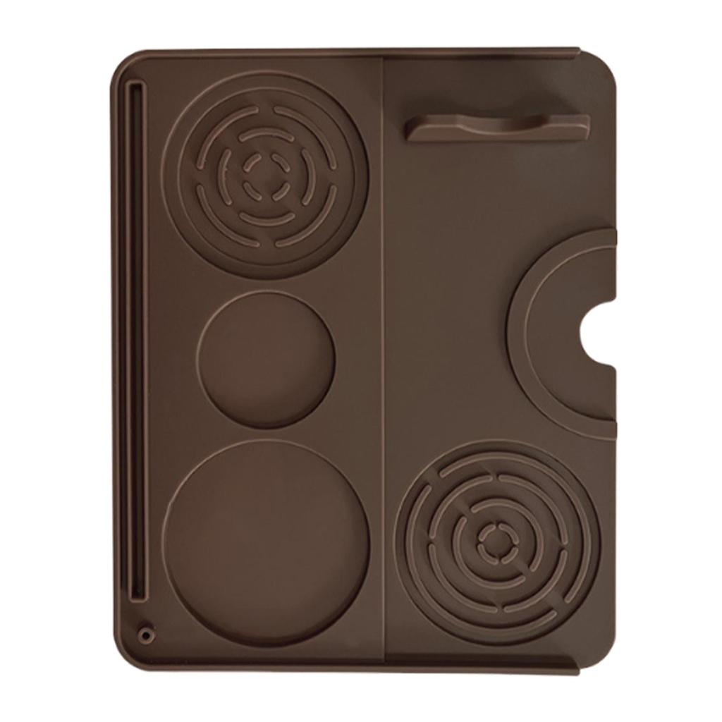 Espresso Tamper Mat Silicone Tool Tamp Station Mat for Counter Bar Office