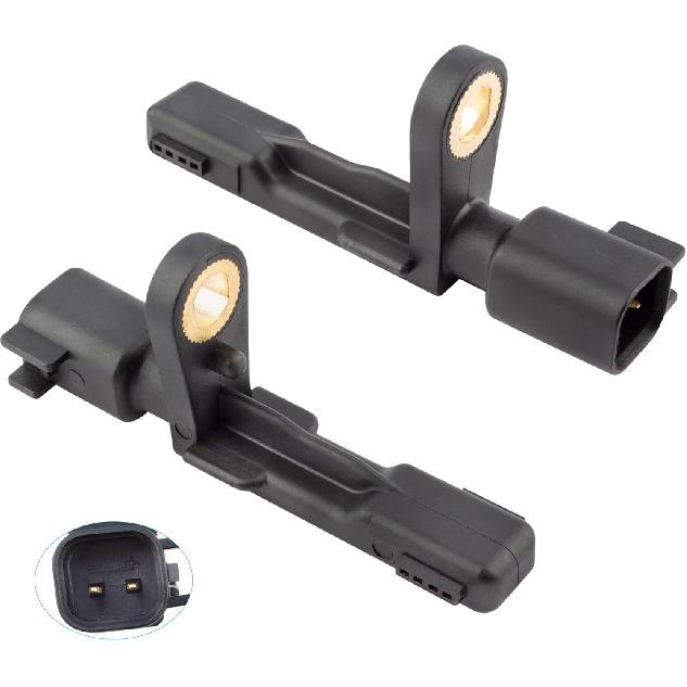 BOXI 2pcs Rear Left and Right Side ABS Wheel Speed Sensor Fit for Je-ep Liberty 2.8L L4 2006/3.7L V6 2006 2007 | Replace 52129178AA 52129178AB