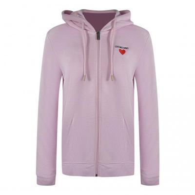 Love Moschino Womens/Ladies Heart Logo Full Zip Hoodie