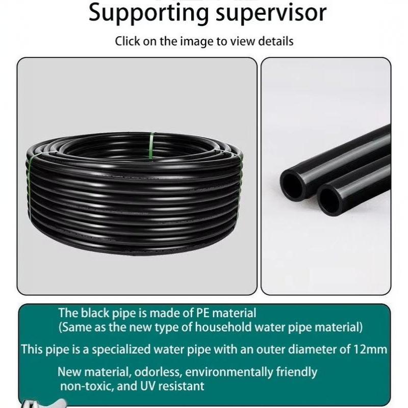 5M Universal Automatic Irrigation Sprinkler Kit Rotating Copper Nozzle Garden Balcony Atomization Sprinkler Watering Kits
