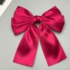 Double Webbing Bow Hairpin Duckbill Clip Premium Sense Versatile Satin Back Head Female Hairpin Hair Accessories