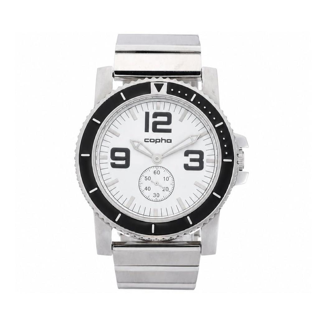 COPHA SUB2.0 Men's Military Divers Design Scandinavian Design Small Seconds Analog Quartz Steel SV-BK